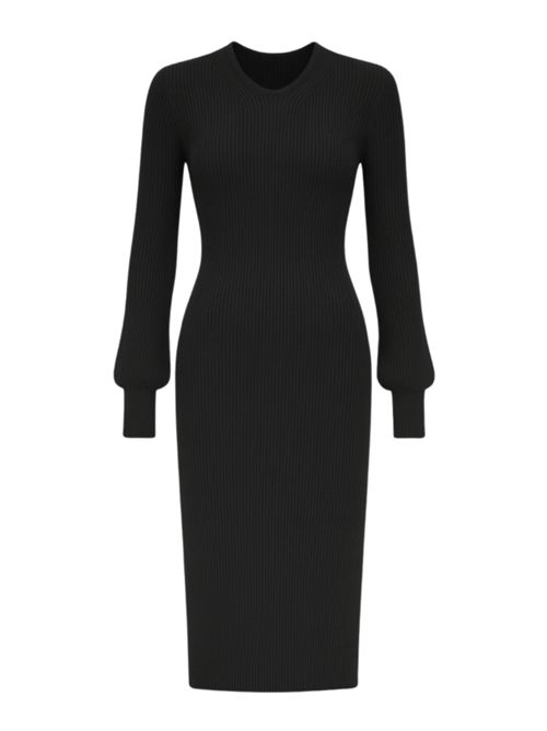 ABITO IN MAGLIA TWIN SET | 252TT334300006 NERO